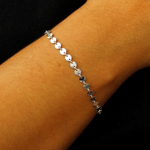 PULSERA BOLITAS DIAMANTADAS PULSERA BOLITAS DIAMANTADAS